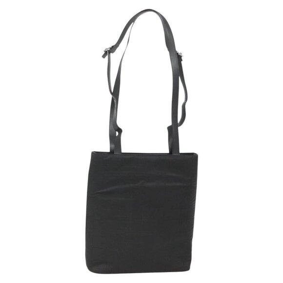 Salvatore Ferragamo Tote Bag Nylon Black Silver - Picture 1 of 16